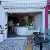 Alternative breakfast options!! at Stolen Fruit in Santorini