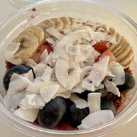 Went back & got the vegan pitaya bowl  at Stolen Fruit in Santorini