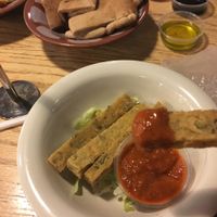 Chickpea fries!!! at Neomonde Mediterranean in Raleigh