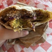 Burrito de no polo   at Tacos ALV  in Playa Del Carmen