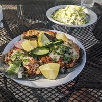 Taco milanesa, Tacos El Pastor and Empanadas at Tacos ALV  in Playa Del Carmen