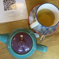 Tea Pigs tea  at m'Eating Point in Llangollen