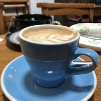 Flat White with Oat Milk at Wyndenwell in Bamburgh