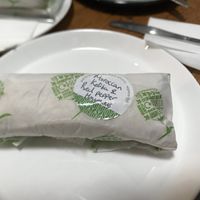 One of the Vegan wrap options   at Wyndenwell in Bamburgh