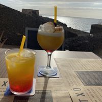 View with Drinks at PintXÓ in Fuerteventura