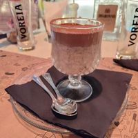 Vegan tiramisu!  at Gemma Naxian Bar in Naxos