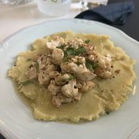 Cauliflower entree   at Gemma Naxian Bar in Naxos