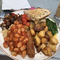 plant-lover’s breakfast at Ernest in Newcastle Upon Tyne