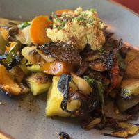 Roast veg and houmous £13  at Ernest in Newcastle Upon Tyne