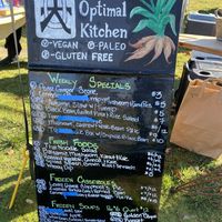 Menu 11.19.22  at The Optimal Kitchen in Orleans