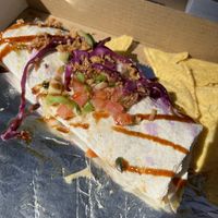 Vegan enchilada   at Casino da Ursa in Zambujeira Do Mar