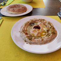 Hummus at Toutoune in Andermatt
