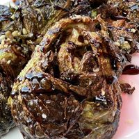 Sprout closeup   at Bitters & Bones in Saranac Lake