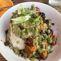 Tofu bowl   at Bitters & Bones in Saranac Lake
