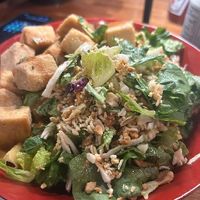 Thai Tofu Salad at Bitters & Bones in Saranac Lake
