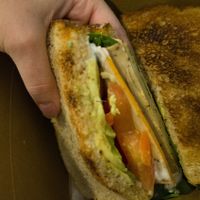 Tofurky Sandwich (veganized) at Sunrise Coffee in Las Vegas