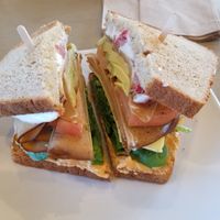 Tofurky sandwich at Sunrise Coffee in Las Vegas