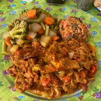 Seitan  #Veganuary at Punto y Come in Huatulco