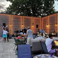 Beautiful outdoor space at Isaan Thai Star in Hudson