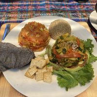   at Samsara's Garden in San Marcos La Laguna