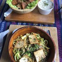   at Samsara's Garden in San Marcos La Laguna