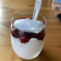 Cheese cake in a cup   at Haus No. Sieben in Wilhelmshaven