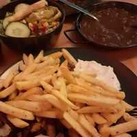 "Wildgulasch" und "Gyrosteller" at Haus No. Sieben in Wilhelmshaven