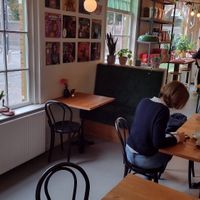 Indoor seating at Lisa's Deli in Zwolle