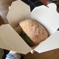 Vegan caprese sandwich🤌  at Lisa's Deli in Zwolle