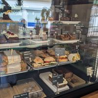 Food selection (though there's some more options on the menu) at Lisa's Deli in Zwolle