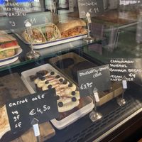 Some items from their fridge  at Lisa's Deli in Zwolle