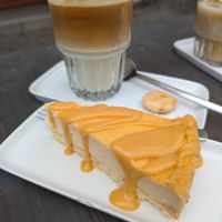 Cheesecake at Deli in Leipzig
