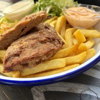 Steakteller  at Deli in Leipzig