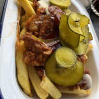 Loaded fries  at Deli in Leipzig