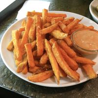 sweet potato fries at Deli in Leipzig