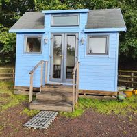 The Hut. at The Hut at Tribe Animals Sanctuary in Braidwood