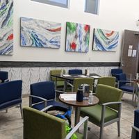 Dinner setup at The Garden Kitchen in Houston