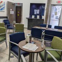 Dinner setup at The Garden Kitchen in Houston