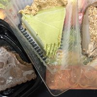 Brownie. Key lime pie.  Pecan pie.  Best I’ve ever had!❤️ at The Garden Kitchen in Houston