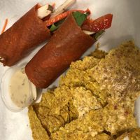 Pepperoni wraps at The Garden Kitchen in Houston