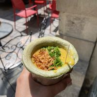 Lentil soup  at Soup Culture in Bratislava