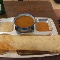 Masala dosa at Dosa & Samosa in Bratislava