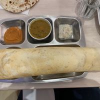 Dosa   at Dosa & Samosa in Bratislava