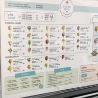 Menu   at Kem 2Cream - Hoan Kiem Lake in Hanoi