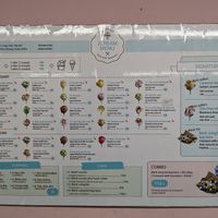 7 vegan flavours clearly listed seperately at Kem 2Cream - Hoan Kiem Lake in Hanoi