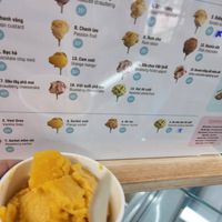 Mango sorbet at Kem 2Cream - Hoan Kiem Lake in Hanoi