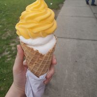vanilla & dole whip at Dairy Whip in Redford