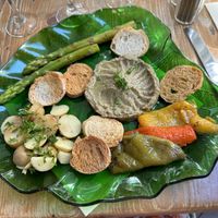 Tartare d’aubergine  at Le Jardin in Hyeres