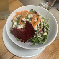 Green salad   at Le Jardin in Hyeres