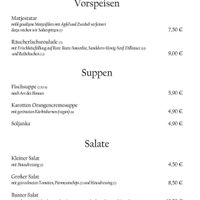 Vegane Option Suppen/Salate at Klützer Mühle in Kluetz
